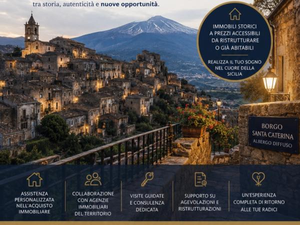 Investire e Vivere a Castiglione di Sicilia – Assistenza Immobiliare nei Borghi