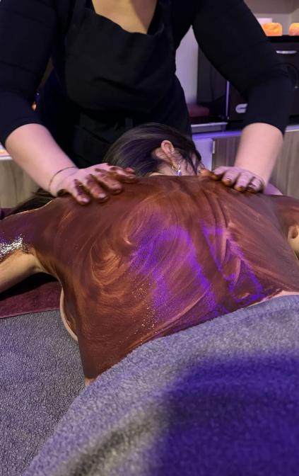 Massaggi al cioccolato