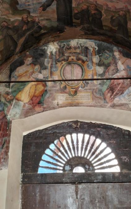 Tagliacozzo_Chiostro di San Francesco_Affreschi