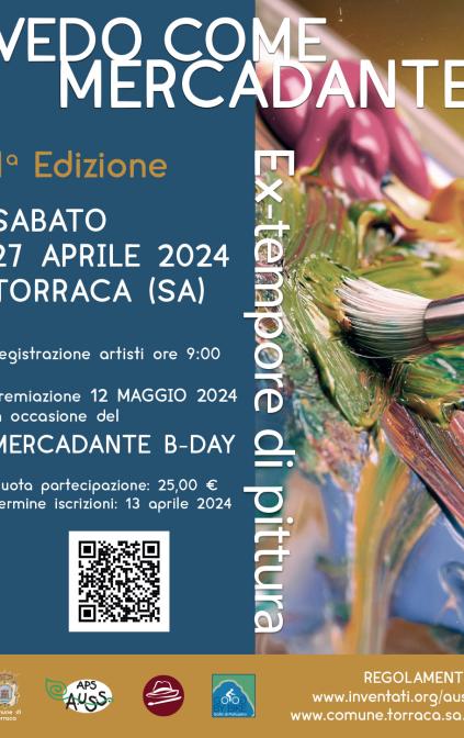 Ex-tempore VEDO COME MERCADANTE - 1a Edizione sabato 27 aprile 2024 TORRACA (SA)