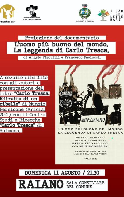 Locandina evento.