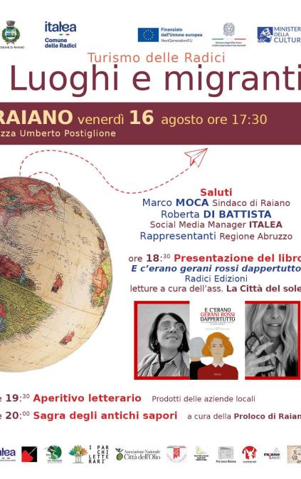 Locandina Luoghi e Migranti primo giorno.