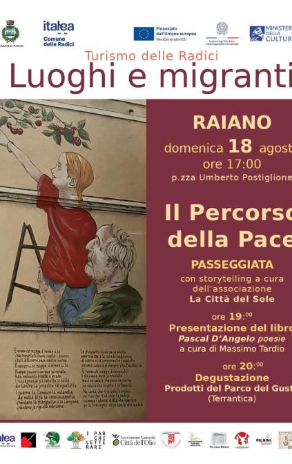 Locandina Luoghi e Migranti terzo giorno.