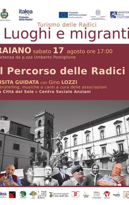 Locandina Luoghi e Migranti secondo giorno.