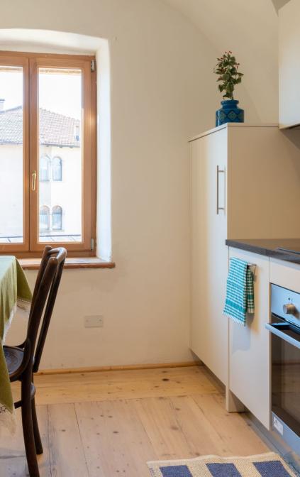 Cucina appartamento larice