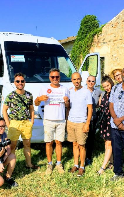 Private coach bus
