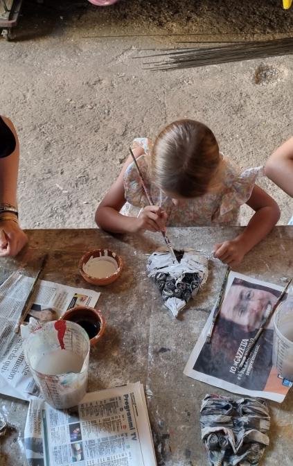 Papier maché workshop - Lecce
